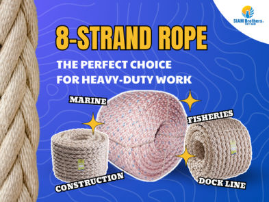 8-STRAND ROPE: THE PERFECT CHOICE FOR HEAVY-DUTY WORK