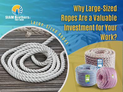 Why Large-Sized Ropes Are a Valuable Investment for Your Work?