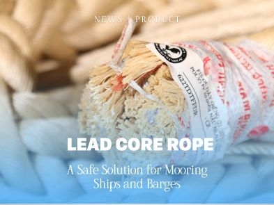 Lead Core Rope: A Safe Solution for Mooring Ships and Barges