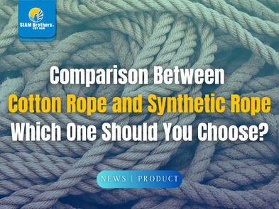 So sánh dây thừng sợi cotton và dây thừng sợi nhân tạo: Nên chọn loại nào?