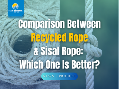 Comparison Between Recycled Rope & Sisal Rope:  Which One Is Better?