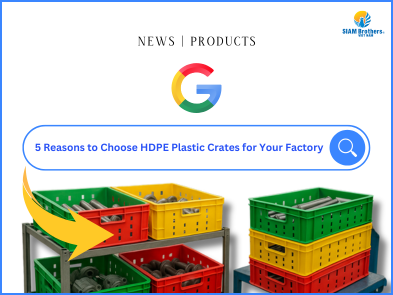 5 Reasons to Choose HDPE Plastic Crates for Your Factory