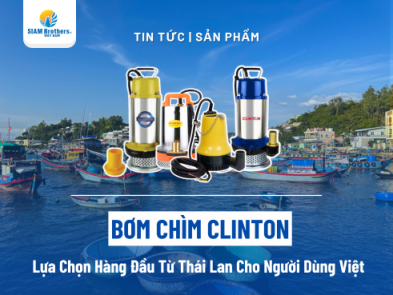 Bơm Chìm Clinton – Lựa Chọn Hàng Đầu Từ Thái Cho Người Dùng Việt 2025
