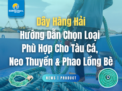 Dây Hàng Hải: Hướng Dẫn Chọn Loại Phù Hợp Cho Tàu Cá, Neo Thuyền & Phao Lồng Bè